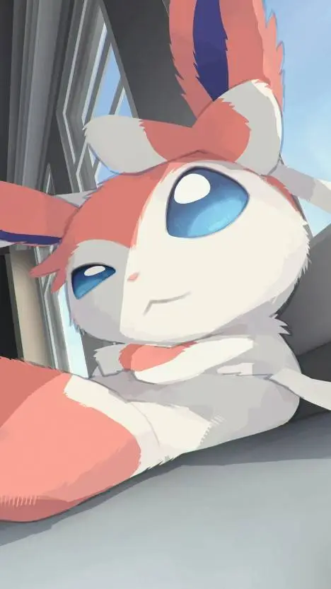 ai character: Sylveon background