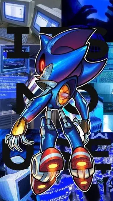 ai character: metal sonic background