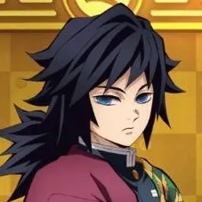 chat with ai character: Giyuu Tomioka 💦💙