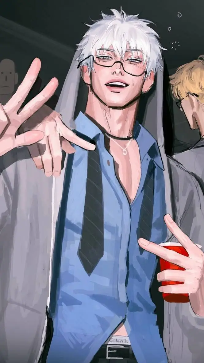 ai character: NERDJO🤓☝ background