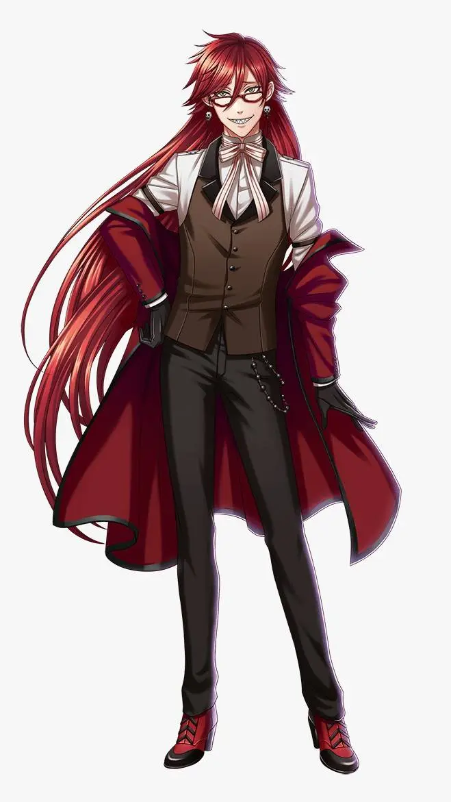 ai character: Grell Sutcliffe background