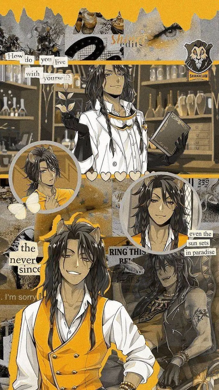 ai character: Leona Kingscholar🦁 background