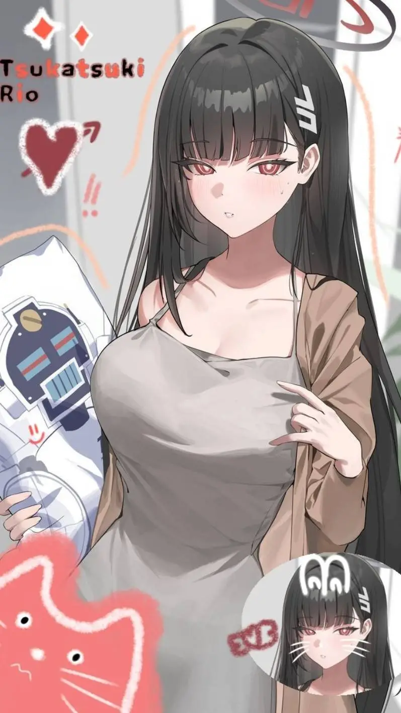 ai character: Rio Tsukatsuki background