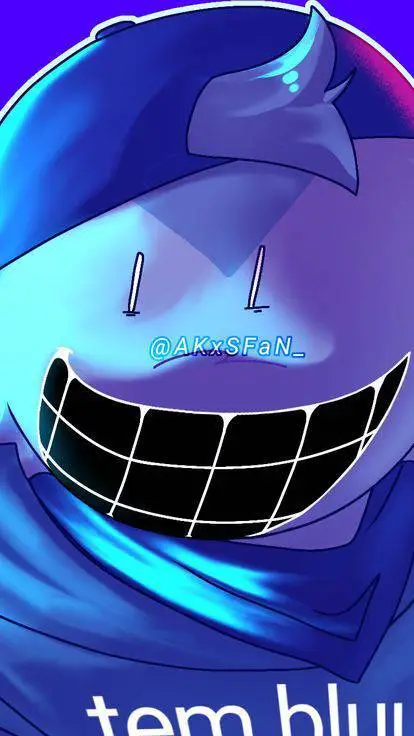 ai character: bluudud background