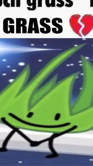 ai character: Grassy BFDI background
