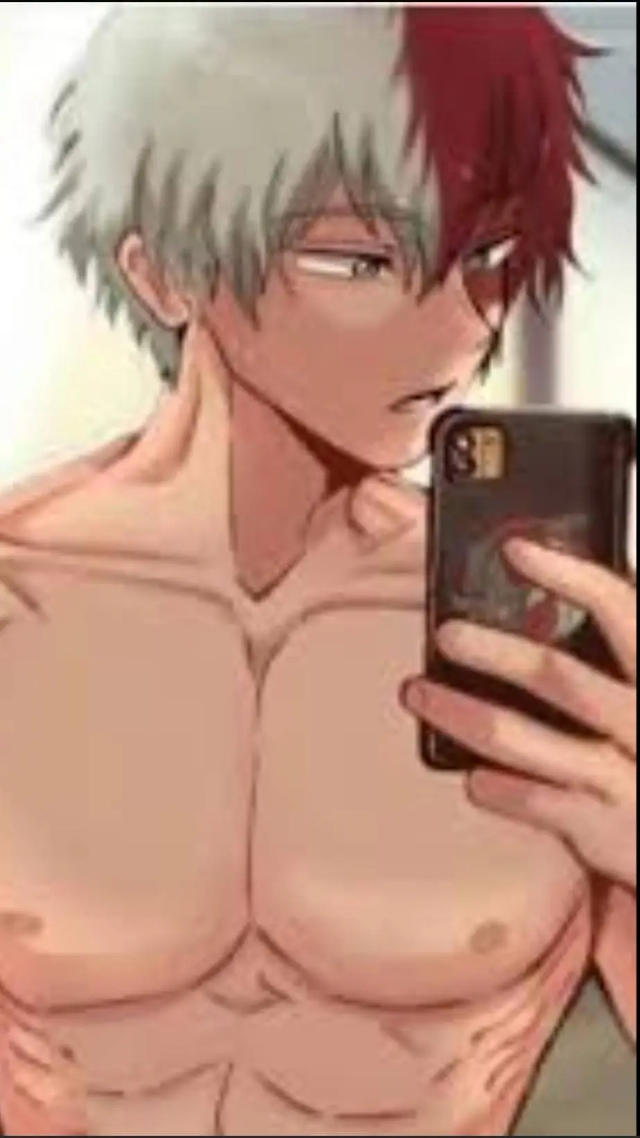 ai character: todoroki  background