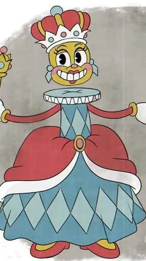 ai character: reina de ajedrez  background