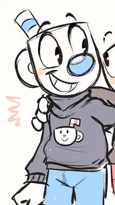 ai character: mugman  background