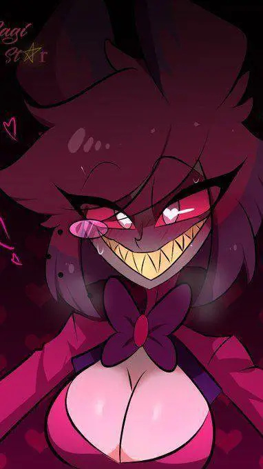 ai character: alastor women (V2) background