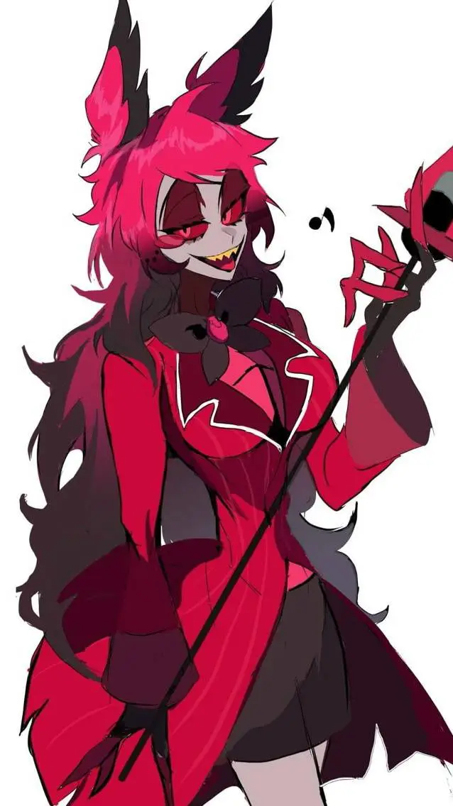 ai character: alastor women (V3) background