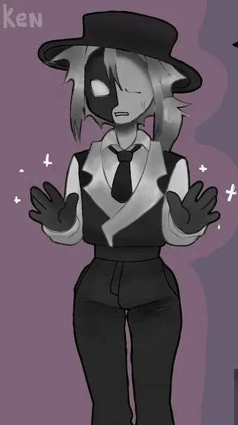 ai character: artful mujer  background