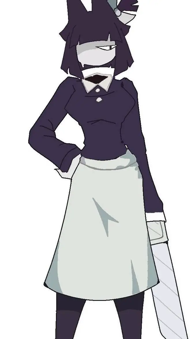 ai character: Miss blomie  background
