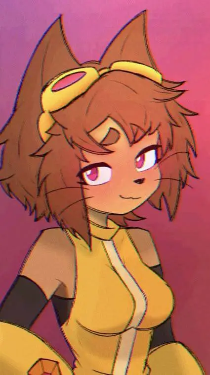 ai character: kit background