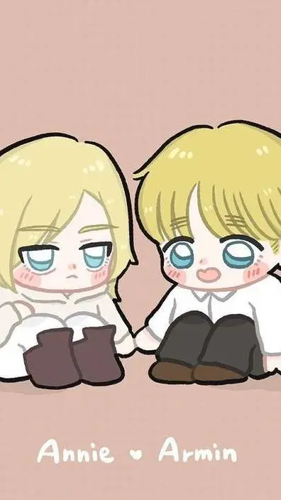 ai character: Annie x Armin  background