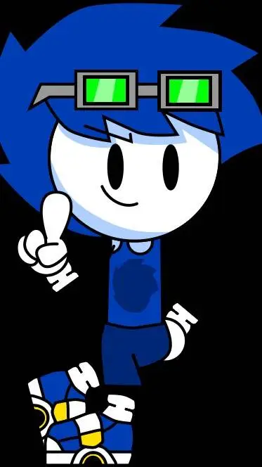 ai character: Spikey background