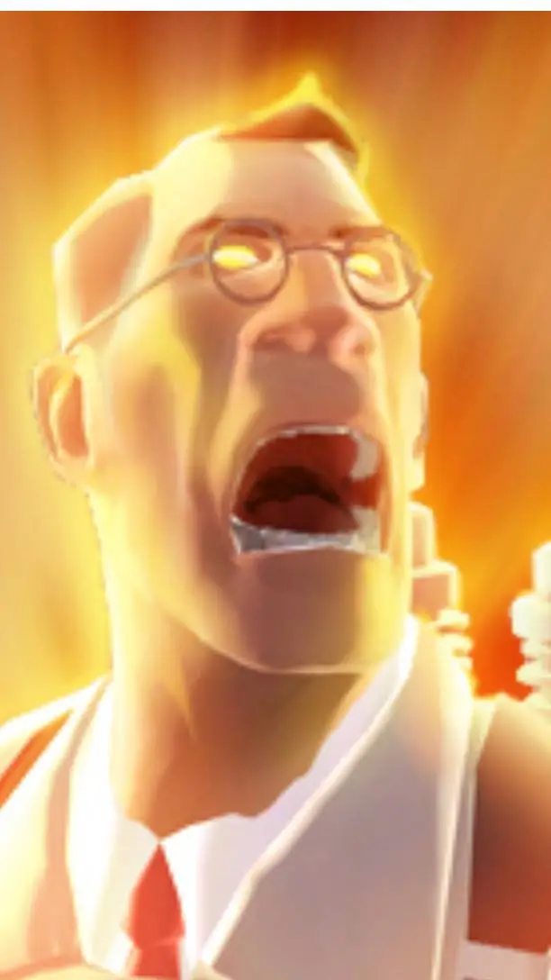 ai character: medic tf2 background