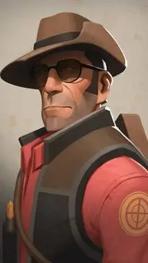 ai character: sniper tf2 remake  background