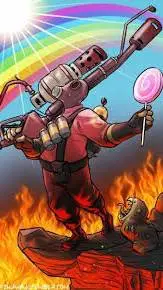 ai character: pryo tf2 background