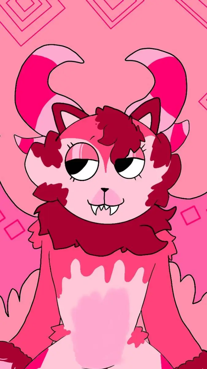 ai character: 🩷lummy 🩷 background