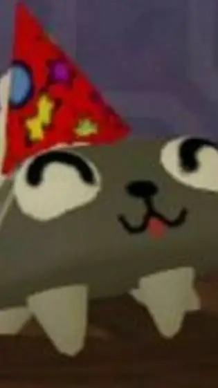ai character: party pebble.. background