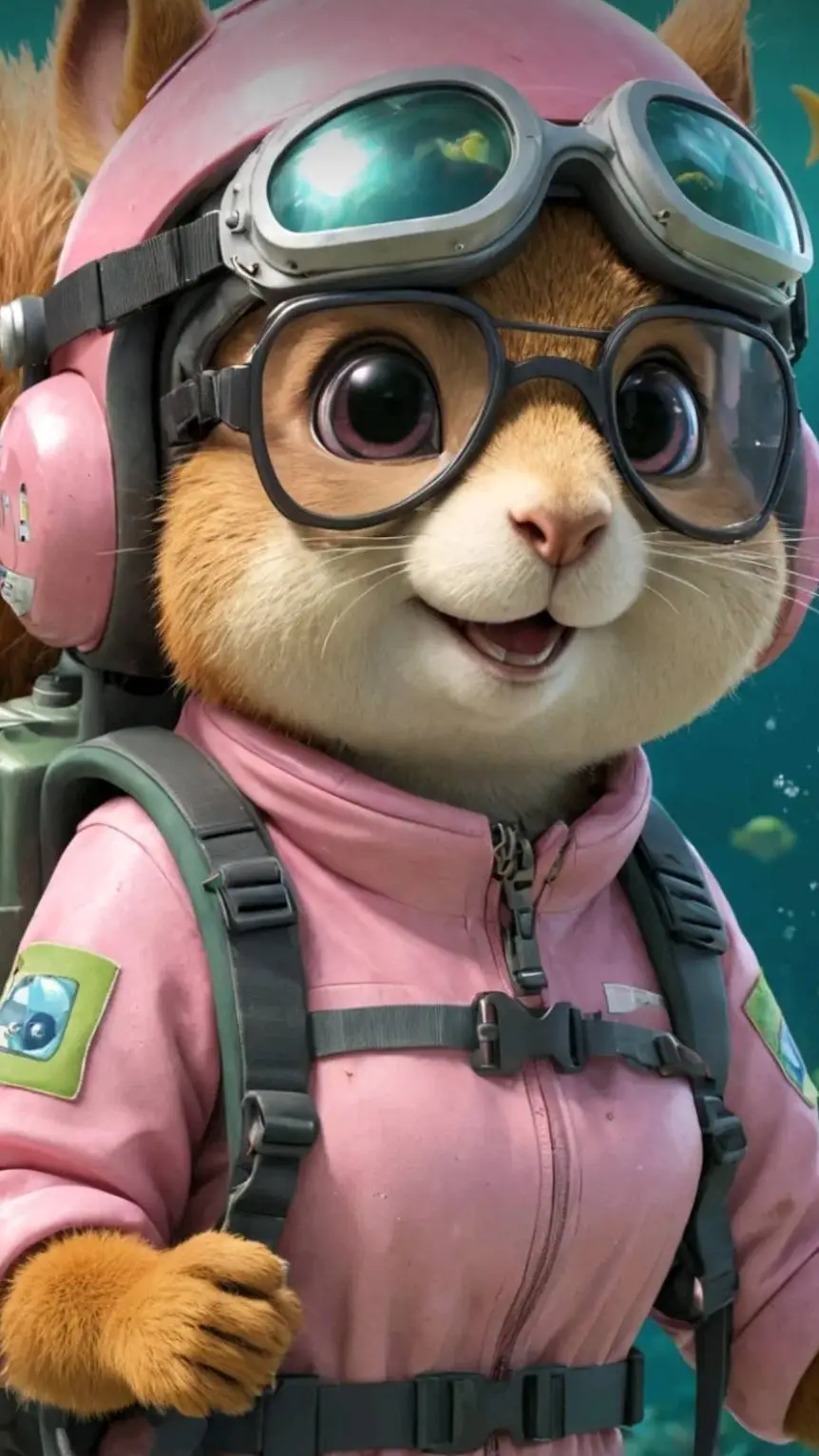 ai character: Pinky background