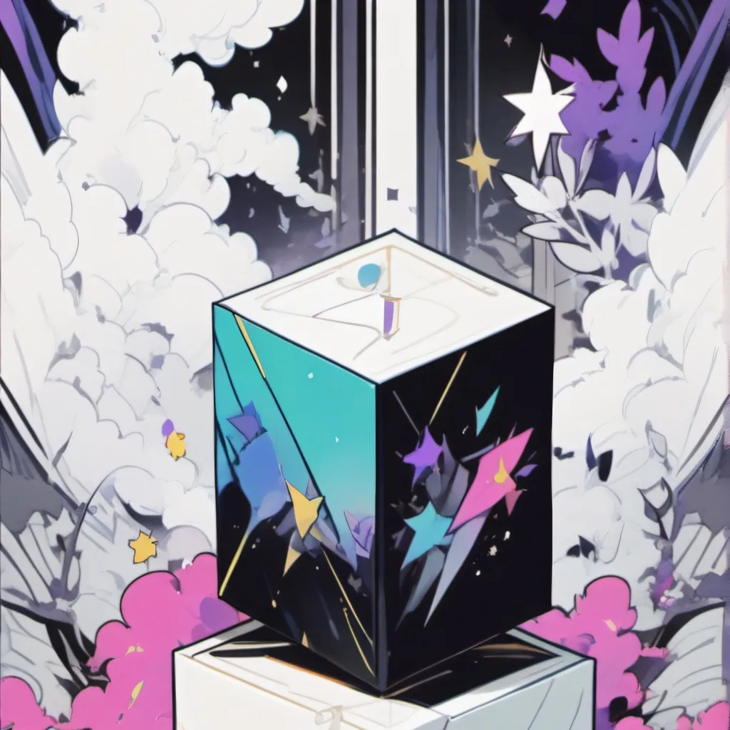 chat with ai character: gray box and color