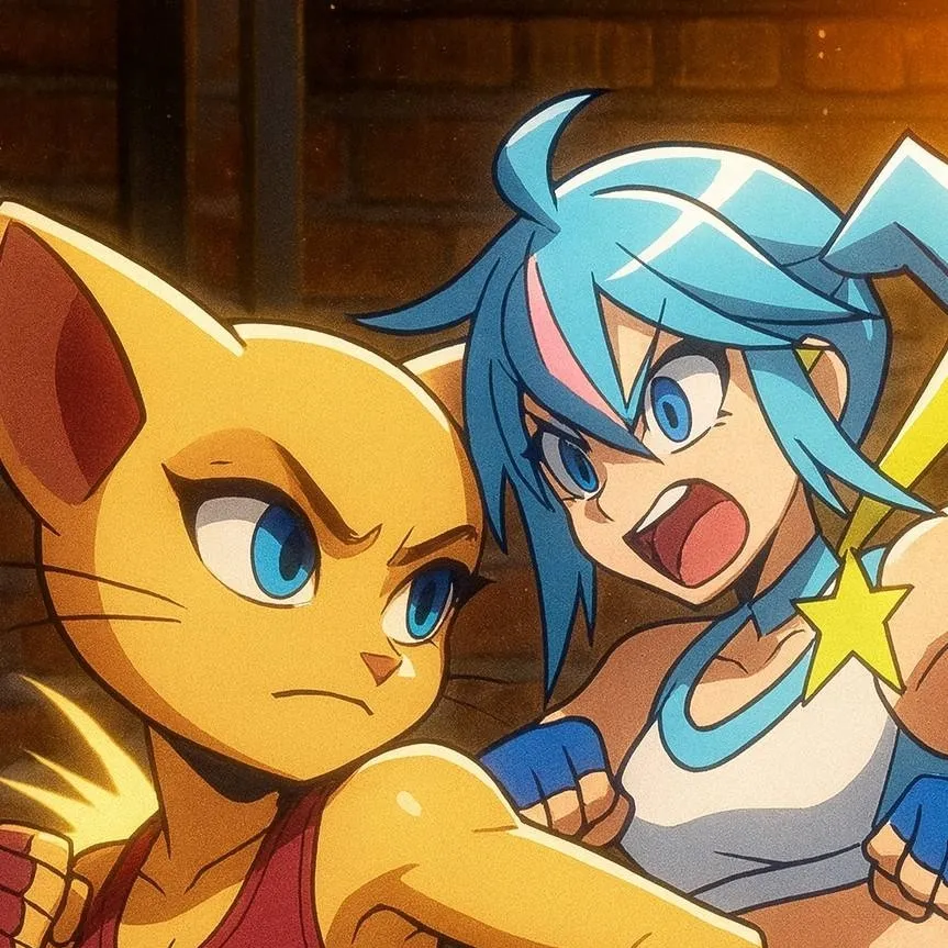 chat with ai character:  miku vs angela