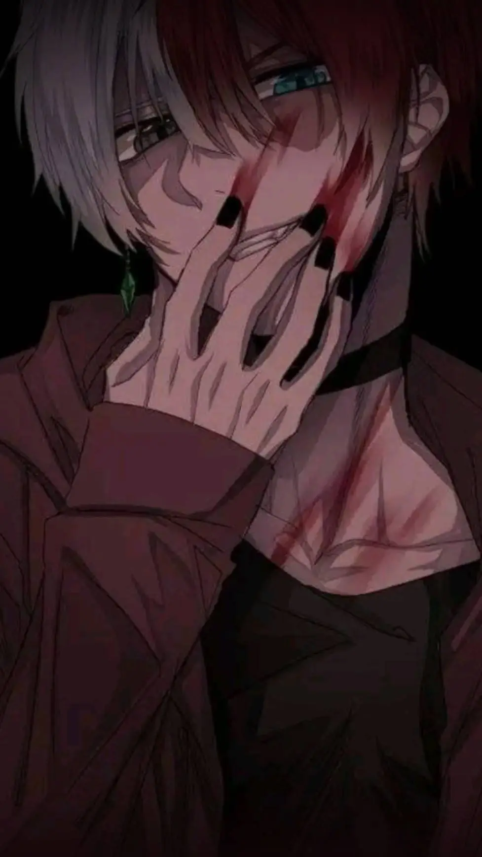 ai character: villian todorokii, background