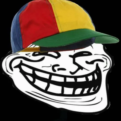 chat with ai character: Trollface