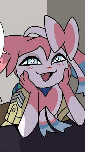 ai character: Sylveon background