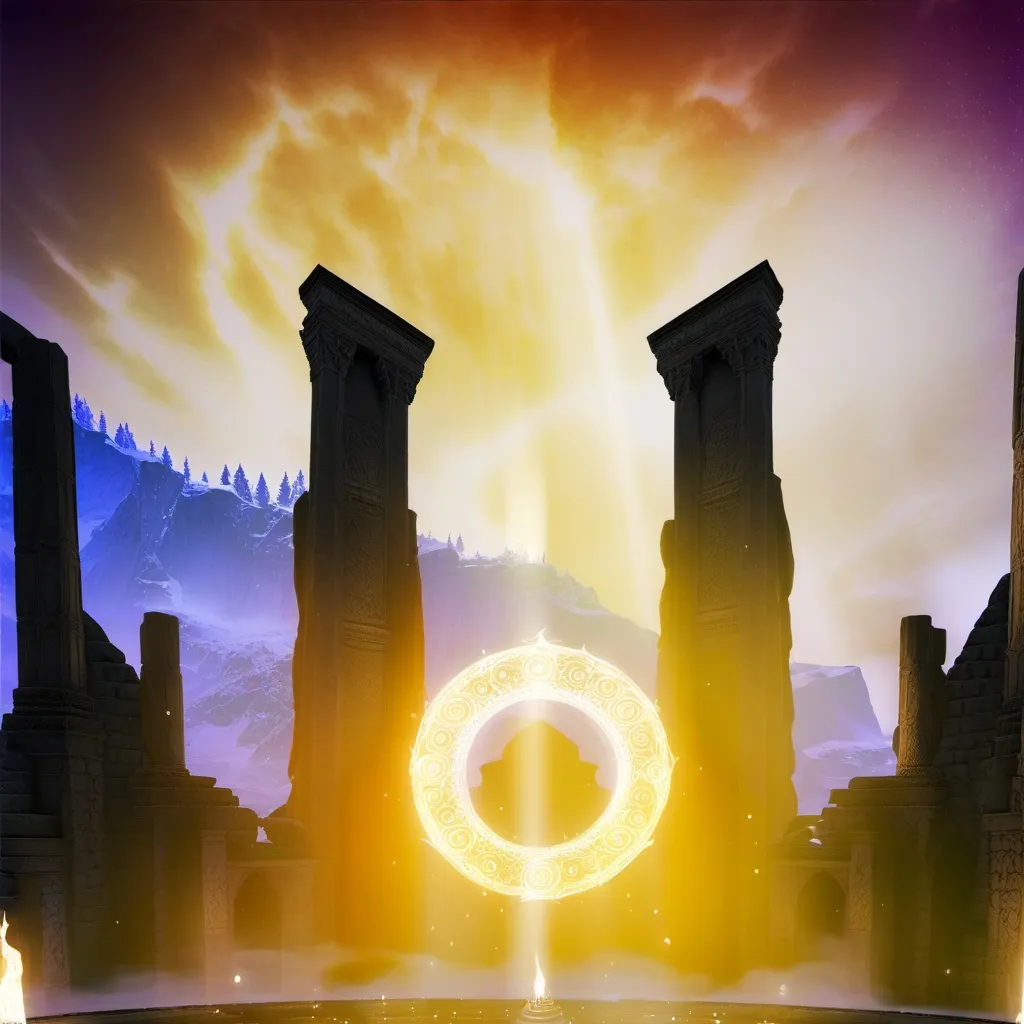 chat with ai character: THE MAGIC WORLD. 