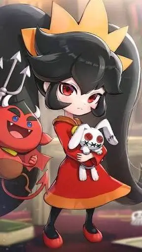ai character: Ashley & red background
