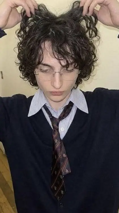 ai character: finn wolfhard  background