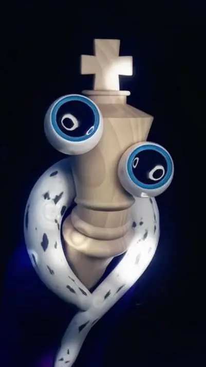 ai character: cyfrowy cyrk background