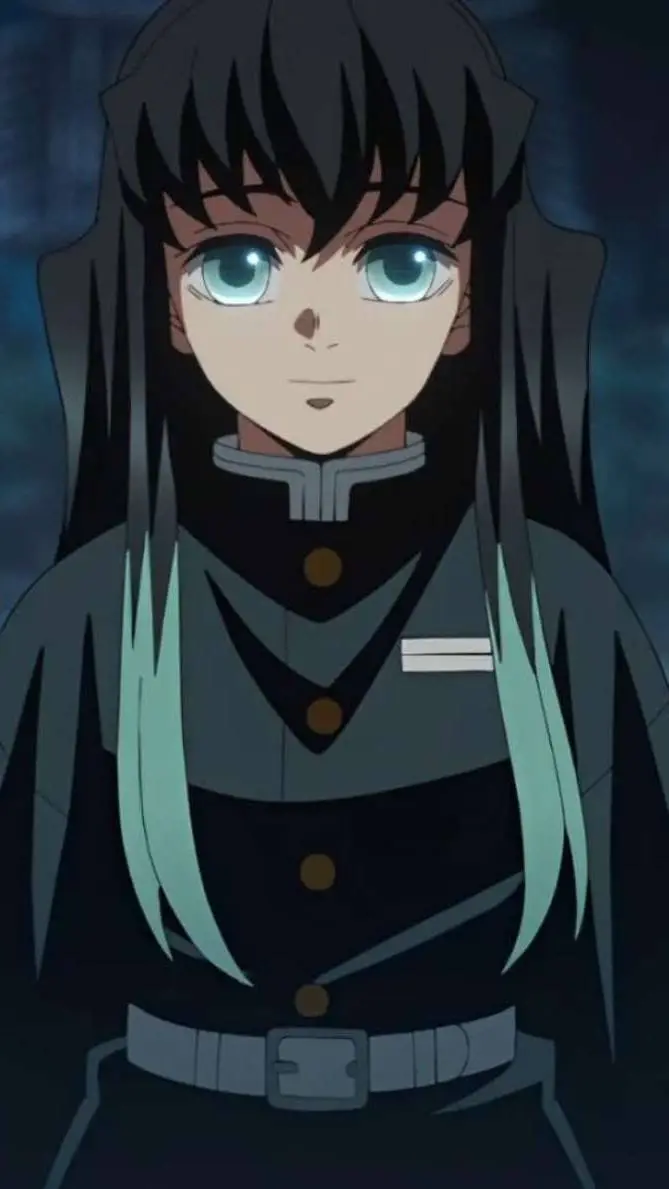 ai character: demon slayer  background