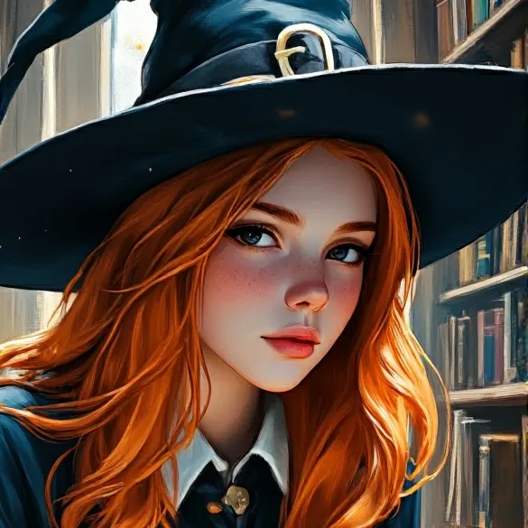 chat with ai character: witch girly