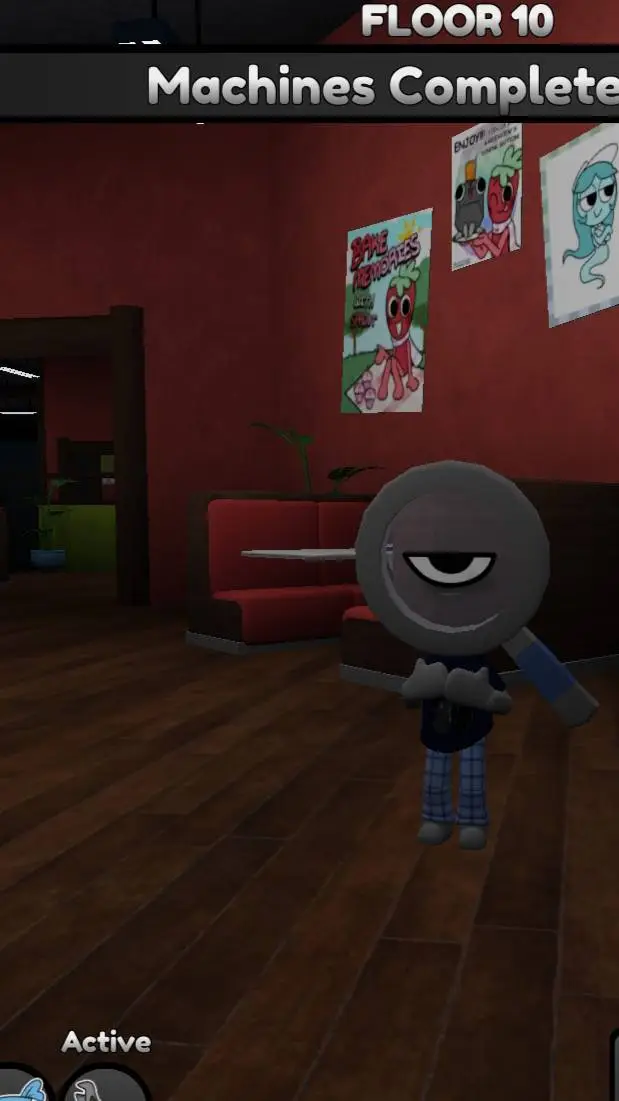 ai character: THE COMEBACK background