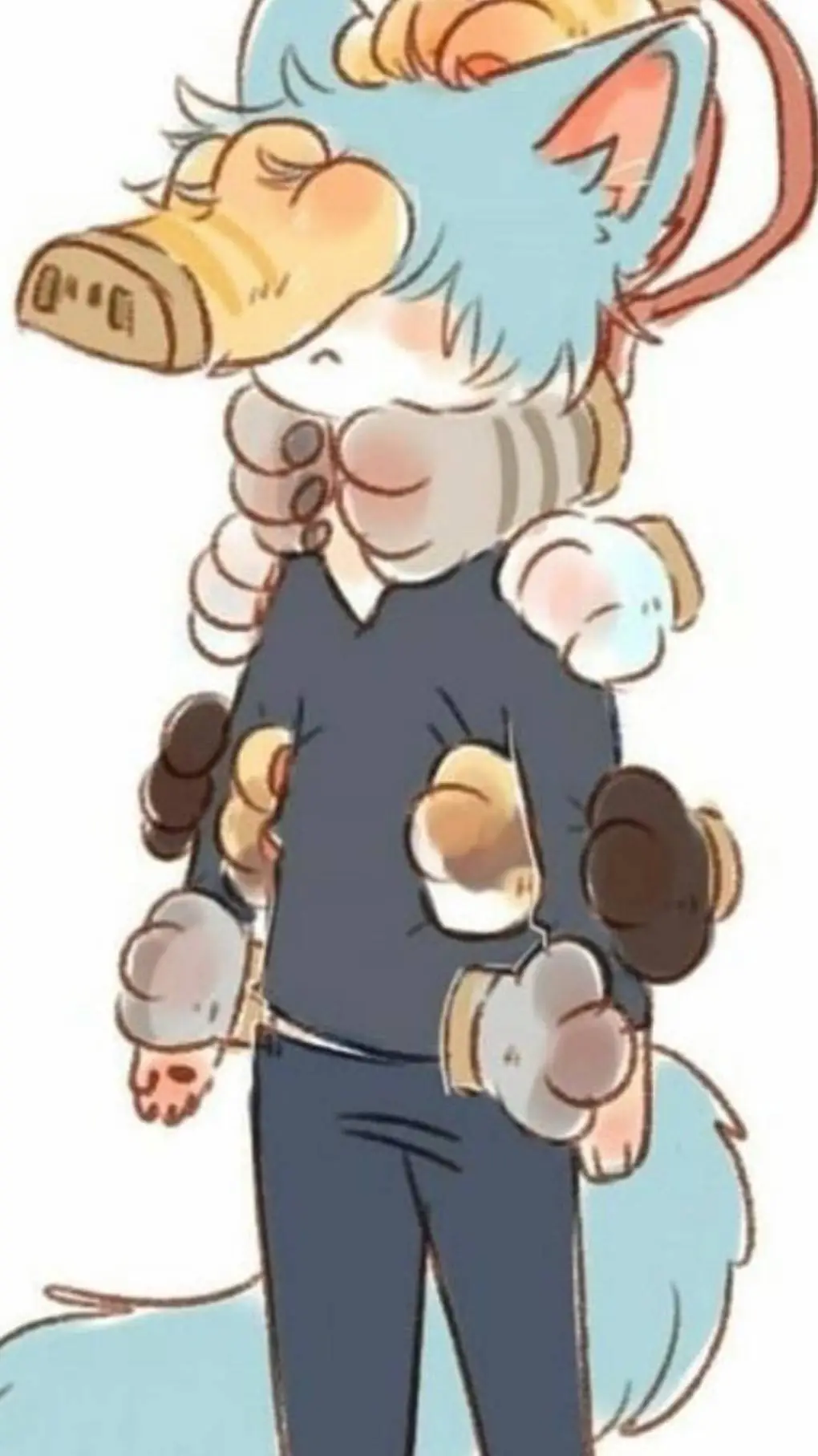 ai character: Mha x ocs background