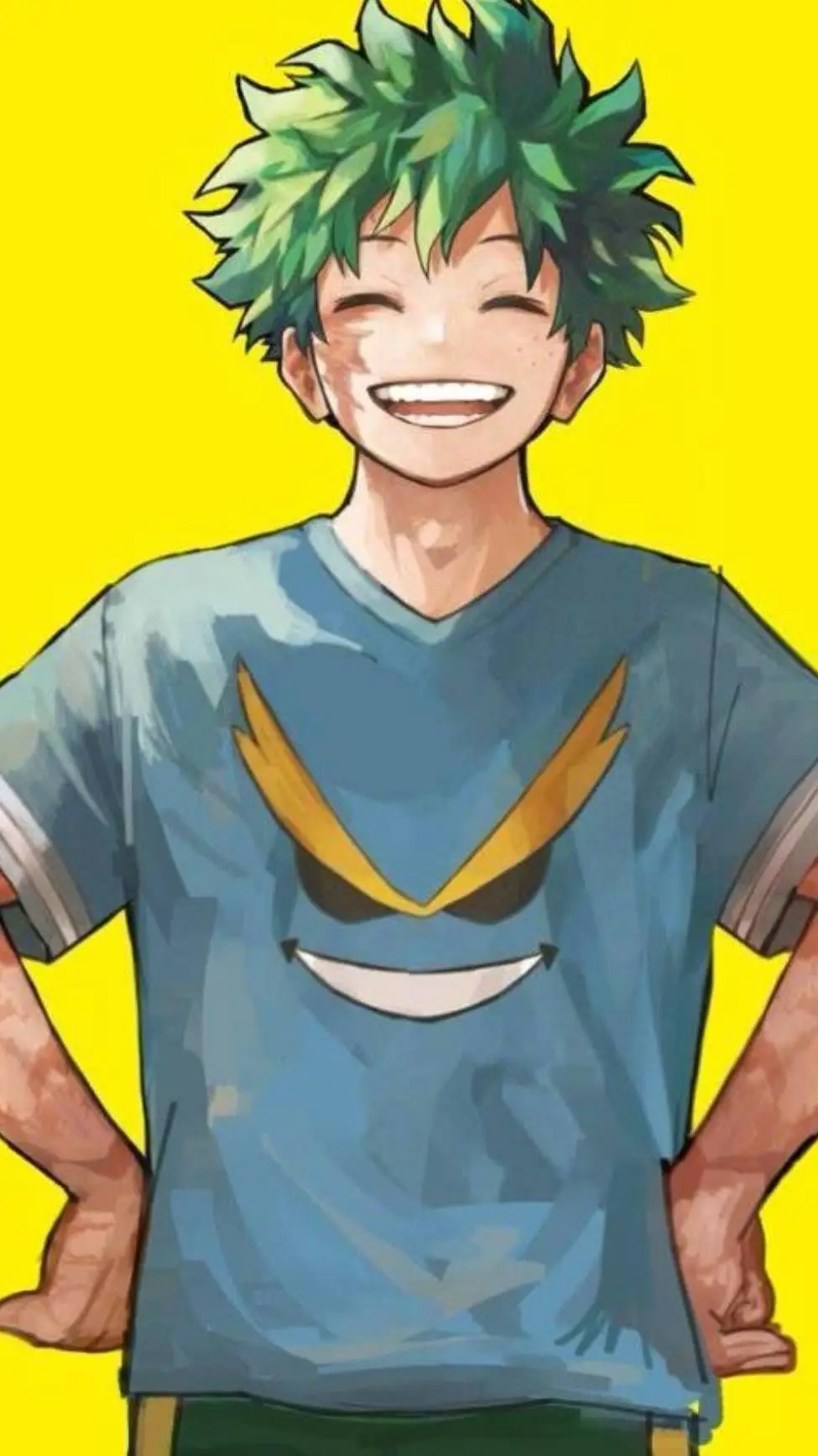 ai character: Izuku Midoriya background