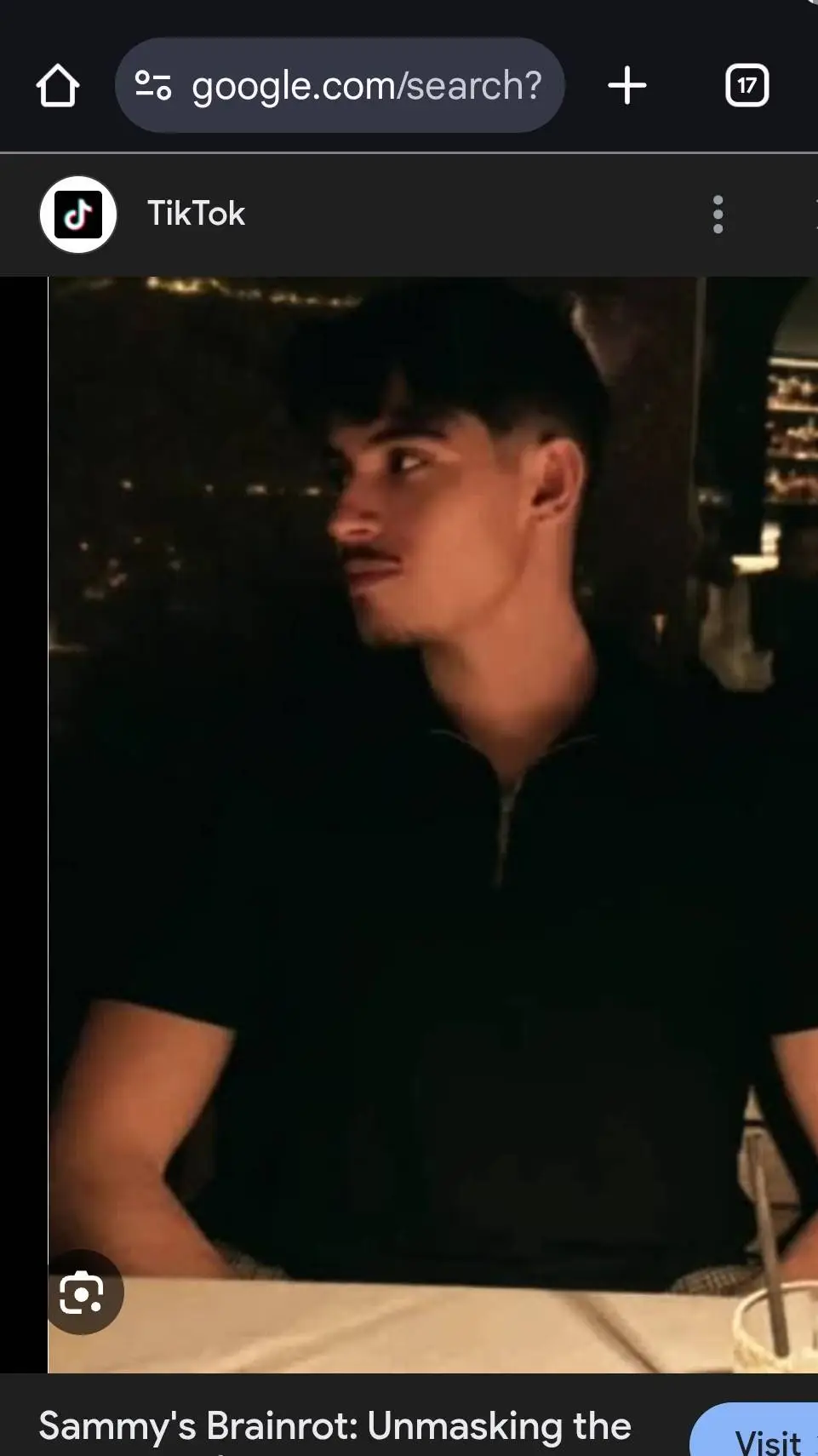 ai character: sammy background