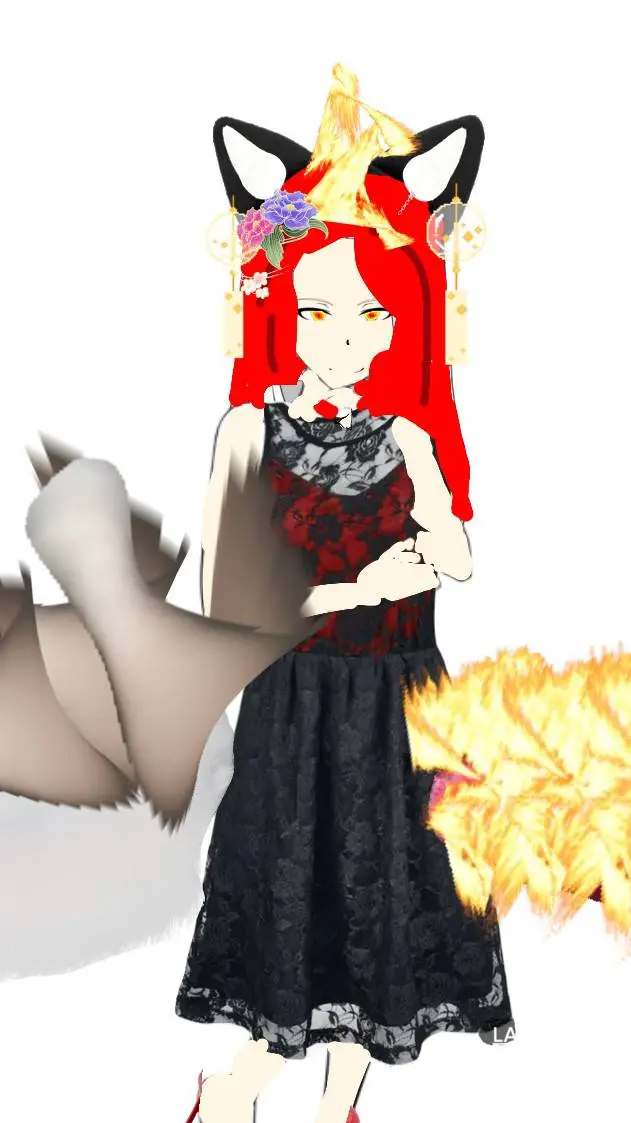 ai character: Meïya OC v2 background
