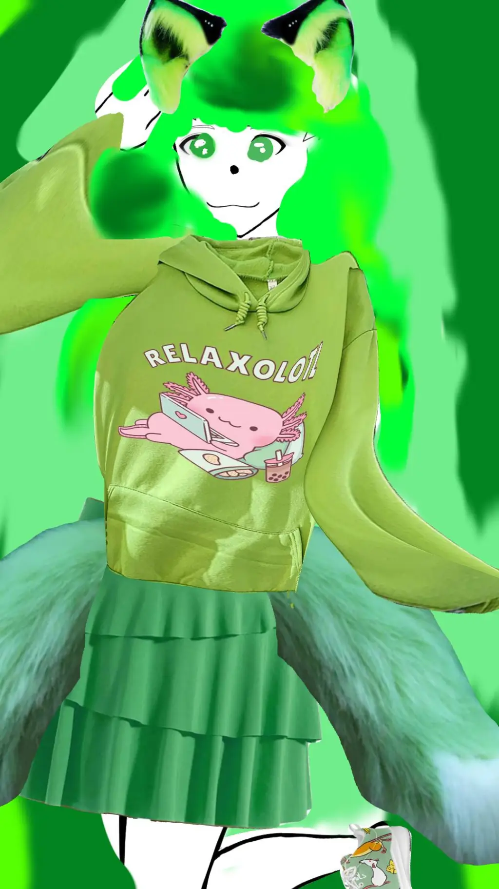 ai character: Meïya hb hh v cute background