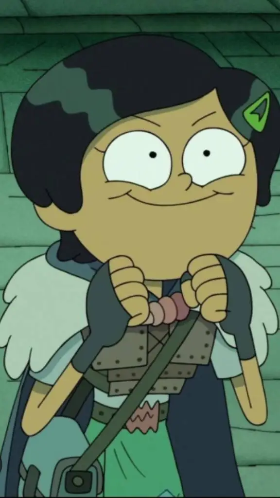 ai character: Marcy  background
