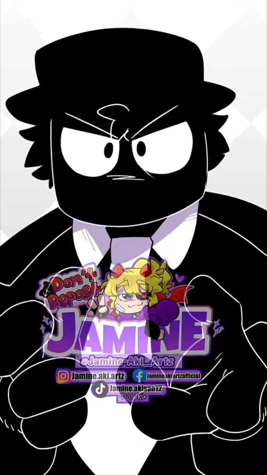 ai character: Black background