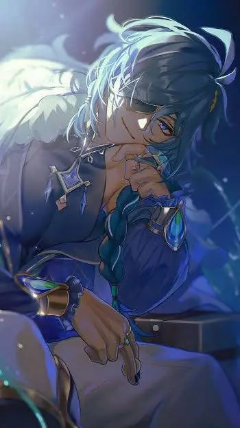 ai character: Kaeya Alberich  background
