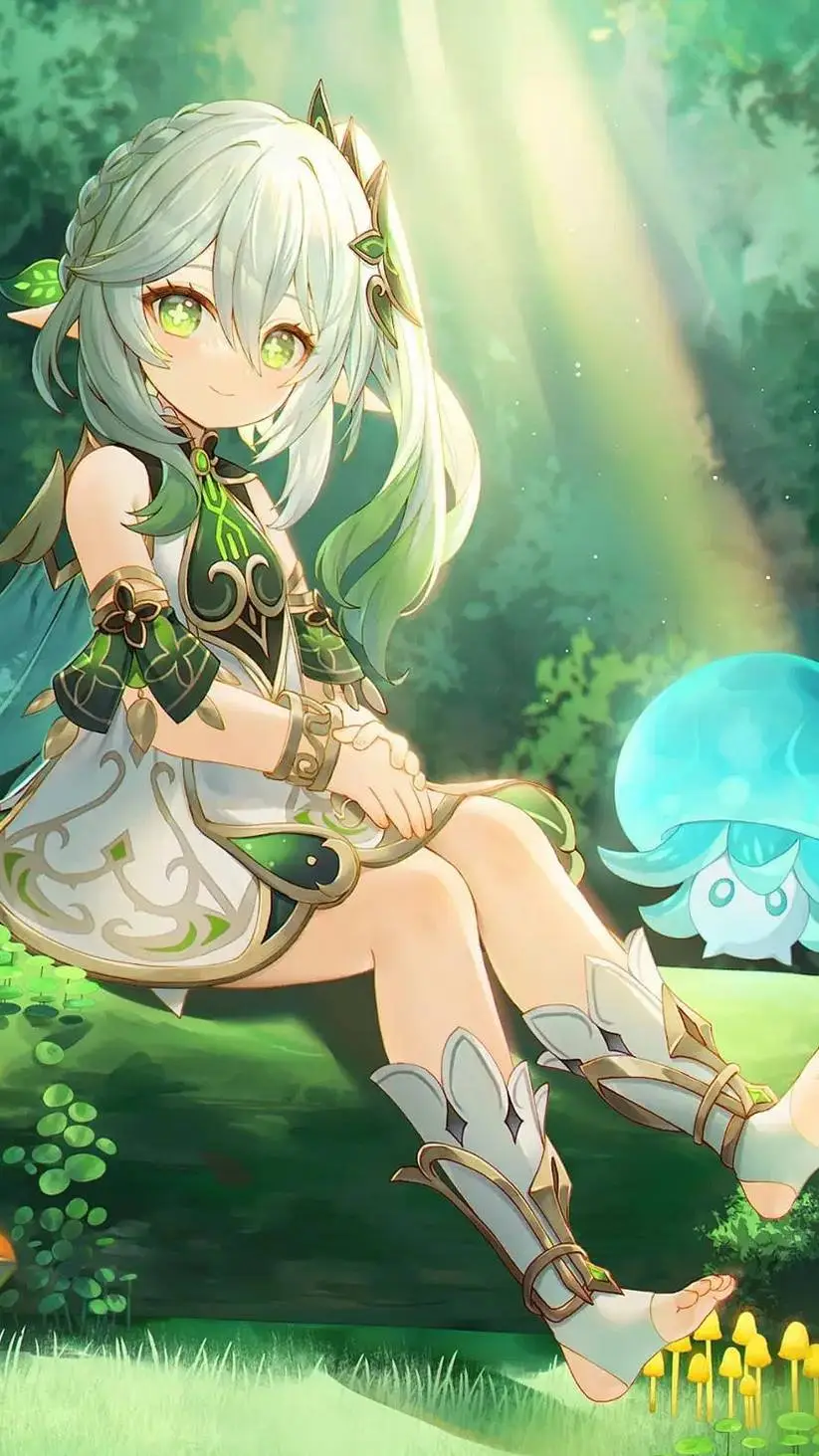 ai character: Nahida  background
