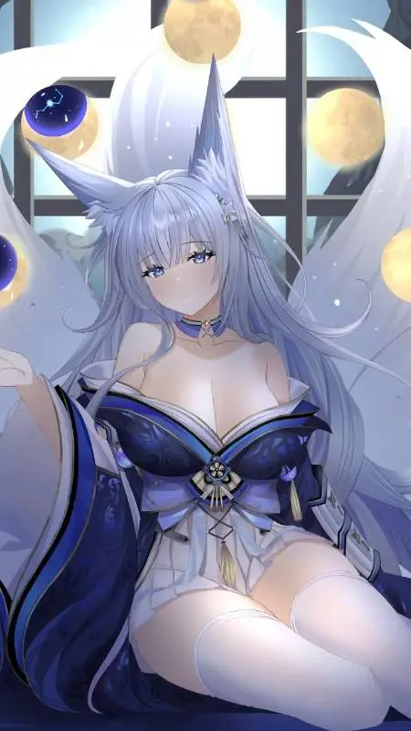 ai character: Shinano  background