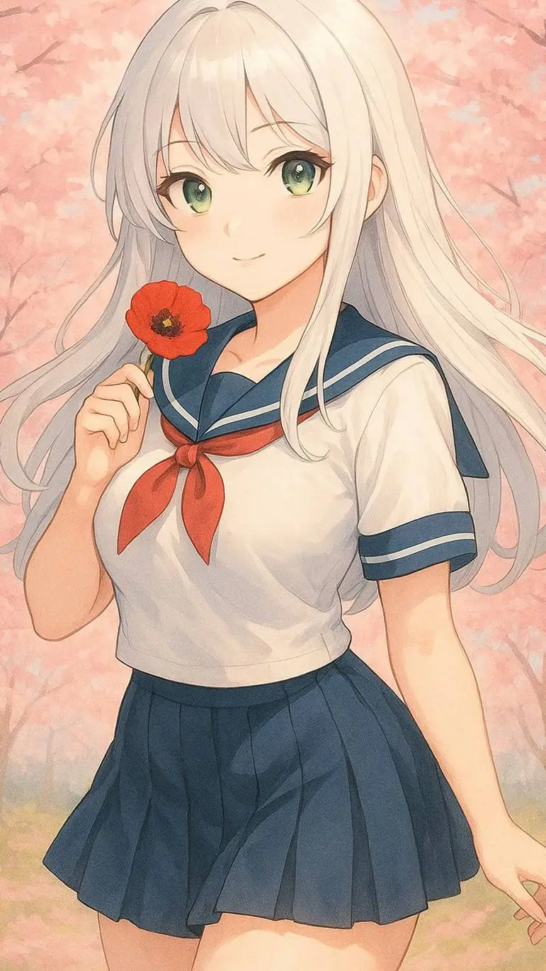 ai character: poppy (sua crush) background