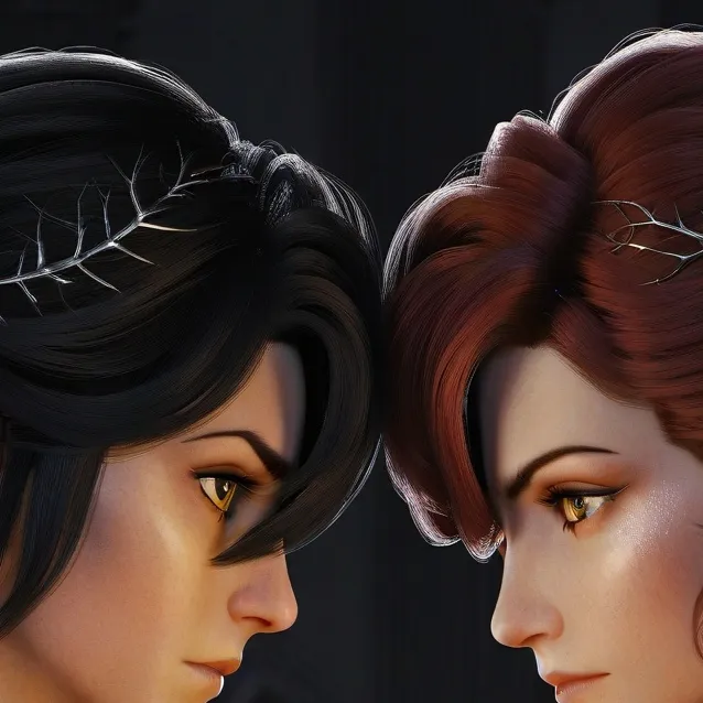 chat with ai character: son hermanas!? 😨