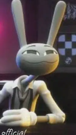 ai character: "Jax :3" Lmao background